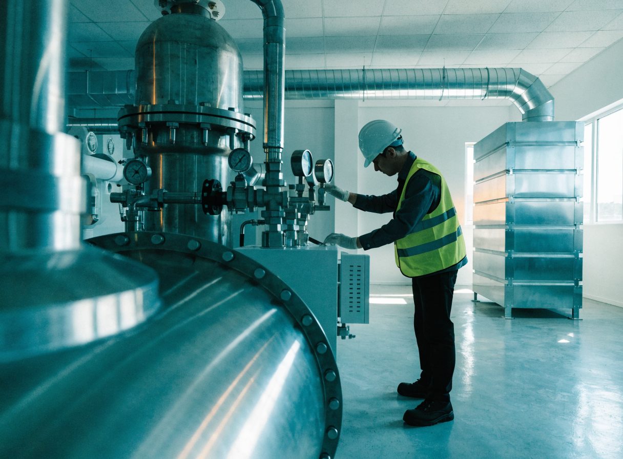 Factory using LPG