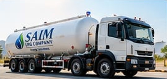 Saim bulk LPG tanker truck