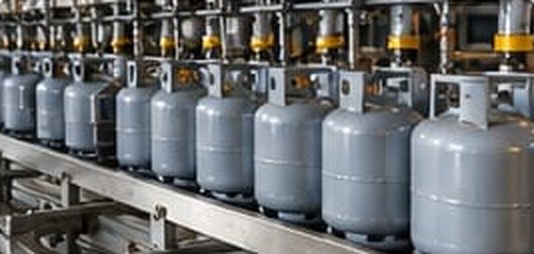 Cylinder filling line